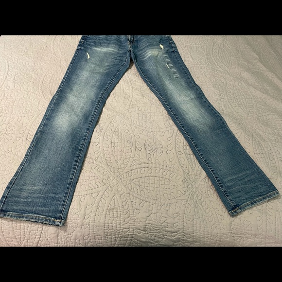 Aeropostale Jeans Distressed 30/32 Slim Straight - Picture 3 of 11